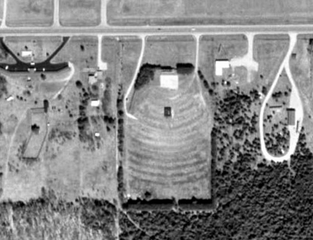 Cinema 2 Drive-In Theatre - Aerial - Photo From Terraserver (newer photo)